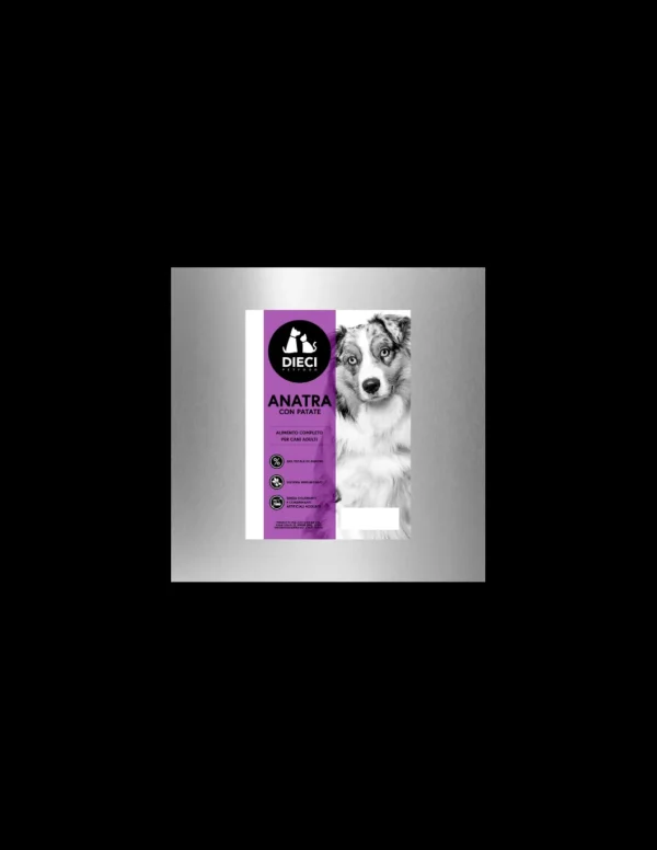 dieci dog 2kg superpremium adult anatra con patate