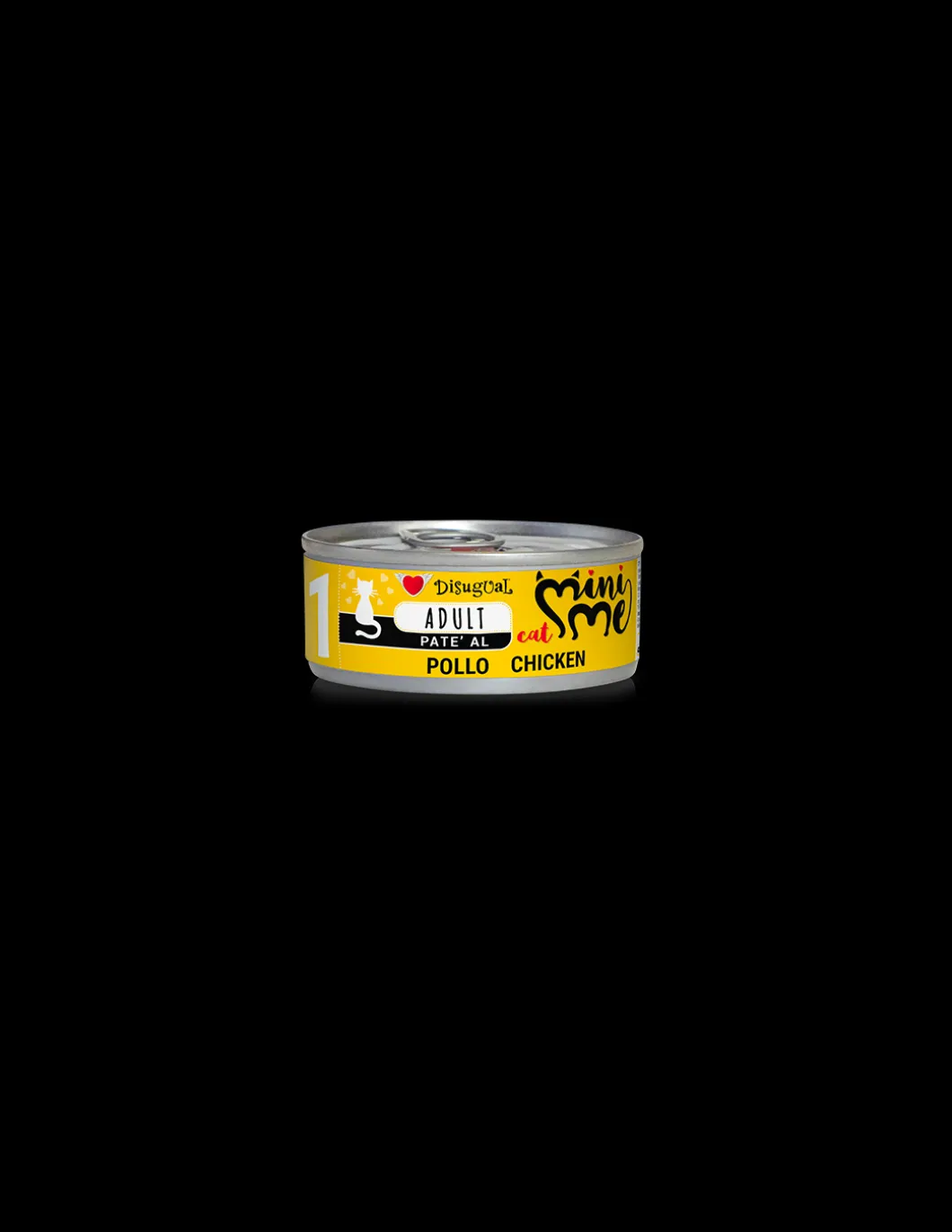 disugual_cat_lattina_mini_0-21.webp DISUGUAL CAT LATTINA MINI ME 1 PATE' AL POLLO 85GR MIME001