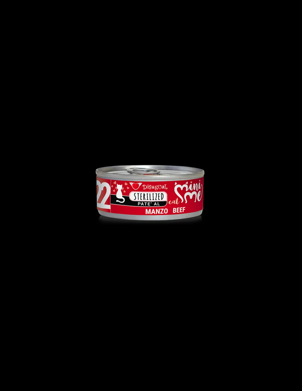 disugual_cat_lattina_mini_0-24.webp DISUGUAL CAT LATTINA MINI ME 22 STERILIZED PATE' AL MANZO 85GR MIME043