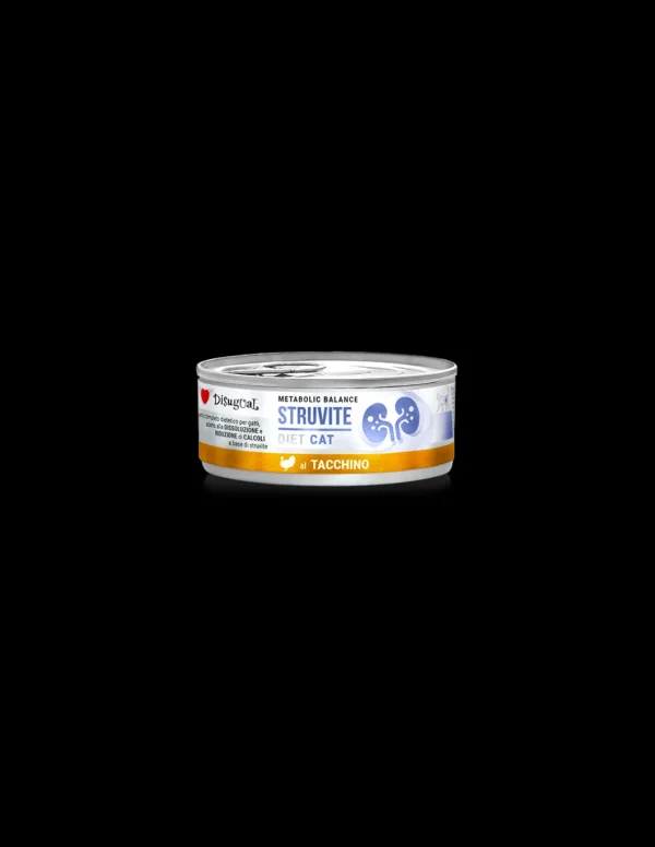 DISUGUAL DIET CAT LATTINA STRUVITE AL TACCHINO 85GR DSDTG061