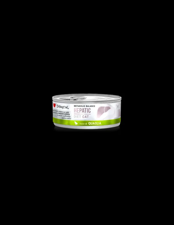 DISUGUAL DIET CAT LATTINA HEPATIC QUAGLIA 85GR DSDTG090