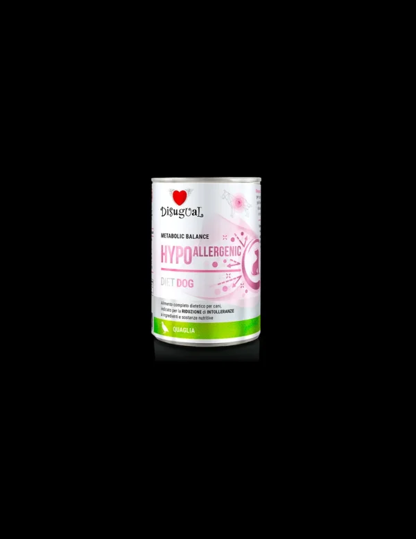DISUGUAL DIET DOG LATTINA HYPOALLERGENIC ALLA QUAGLIA 400GR DSDT001