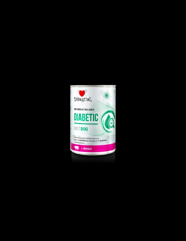 DISUGUAL DIET DOG LATTINA DIABETIC MAIALE 400GR DSDT080