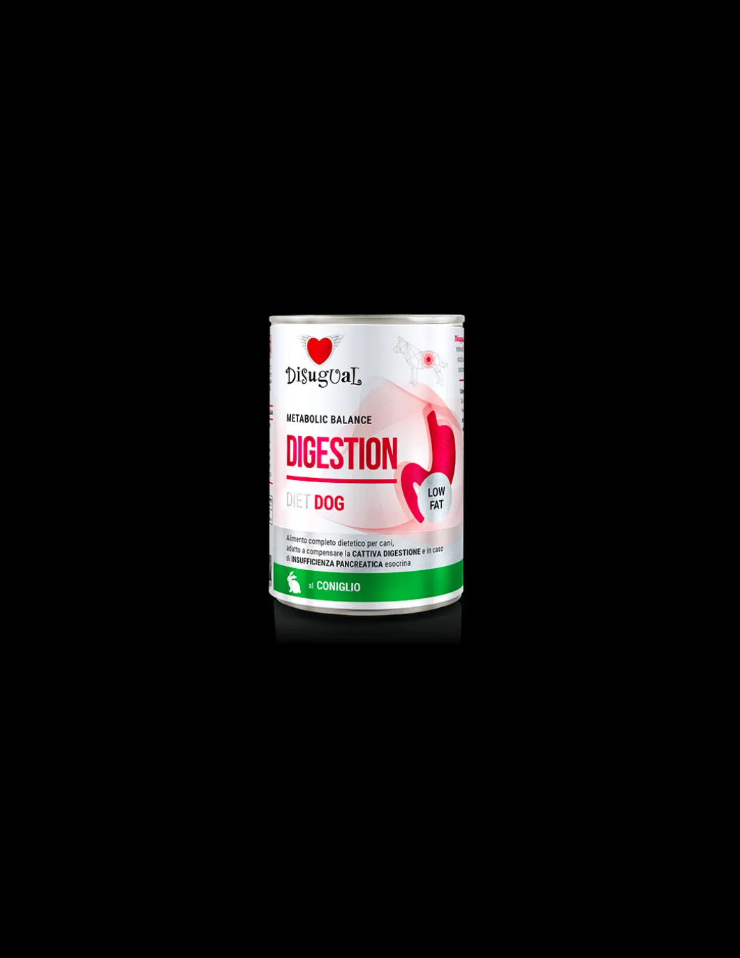 disugual_diet_dog_lattina_0-5.webp DISUGUAL DIET DOG LATTINA DIGESTION LOW FAT AL CONIGLIO 400GR DSDT012