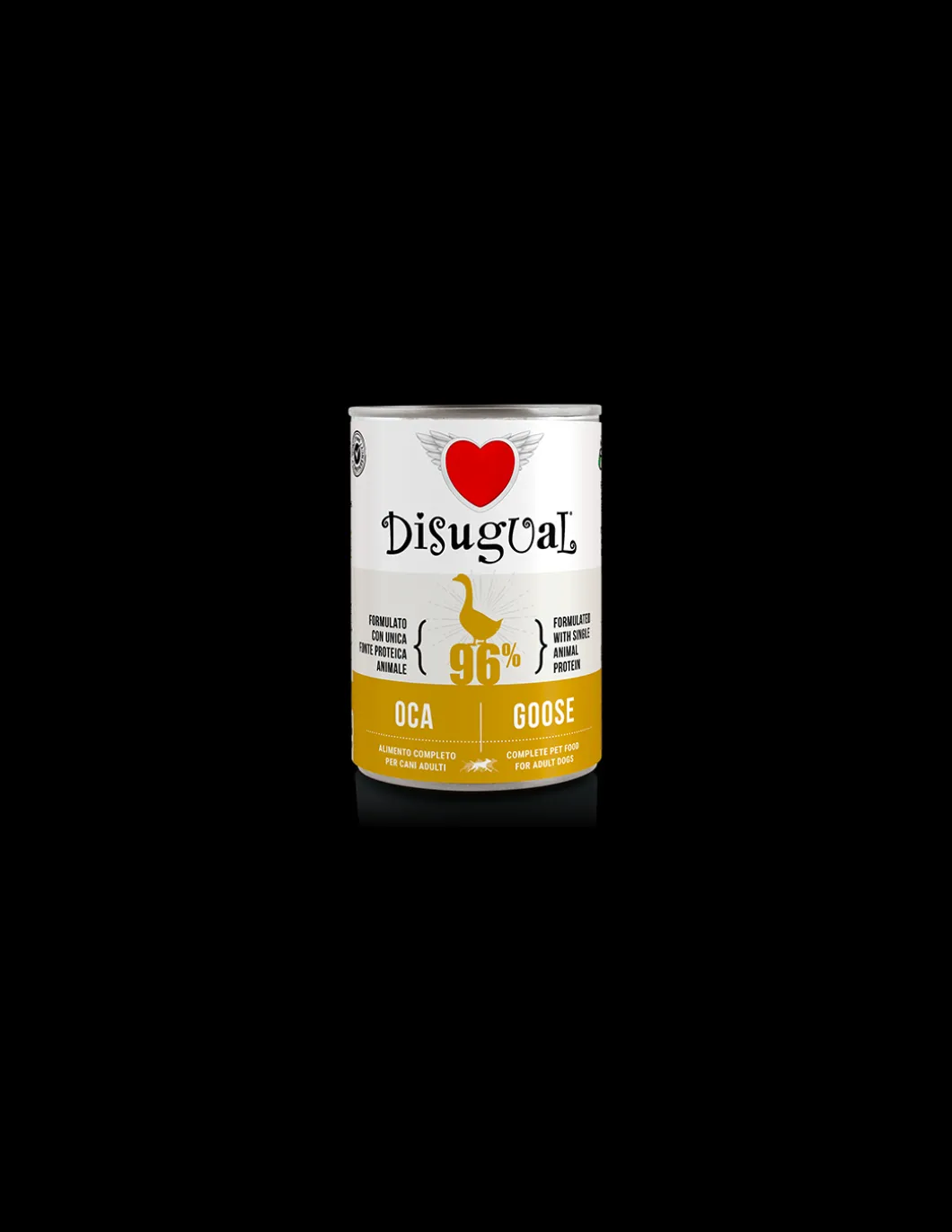 disugual_dog_lattina_mono_0-16.webp DISUGUAL DOG LATTINA MONOPROTEICO GRAIN FREE ALL'OCA 400GR DSGS414