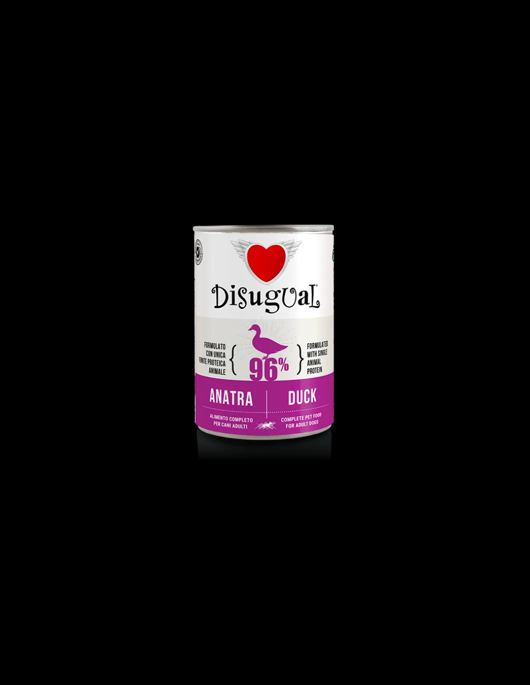 disugual_dog_lattina_mono_0-18.webp DISUGUAL DOG LATTINA MONOPROTEICO GRAIN FREE ALL'ANATRA 400GR DSGS408