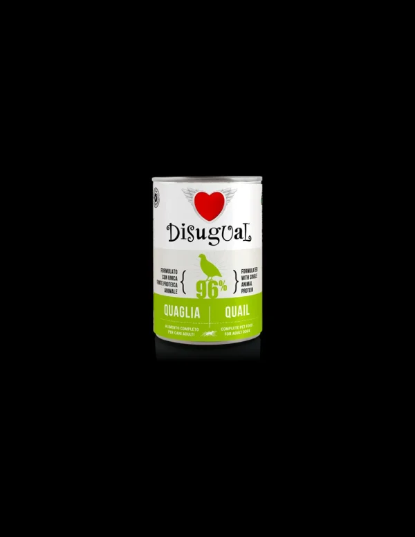 DISUGUAL DOG LATTINA MONOPROTEICO GRAIN FREE ALLA QUAGLIA 400GR DSGS411