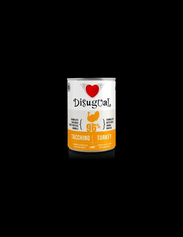 DISUGUAL DOG LATTINA MONOPROTEICO GRAIN FREE AL TACCHINO 400GR DSGS412