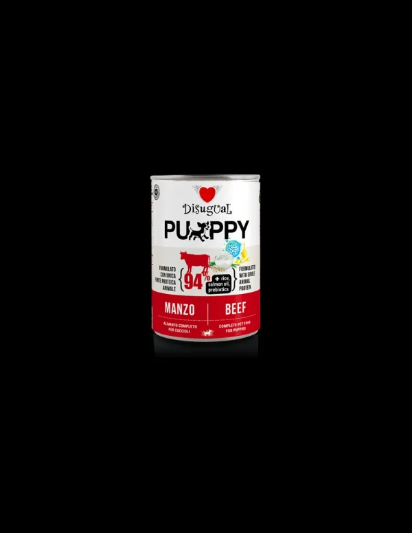 DISUGUAL DOG PUPPY LATTINA MONOPROTEICO AL MANZO CON RISO 400GR DSGS440
