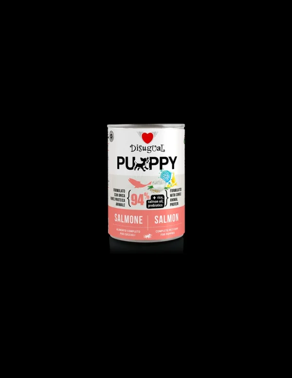 DISUGUAL DOG PUPPY LATTINA MONOPROTEICO AL SALMONE CON RISO 400GR DSGS442