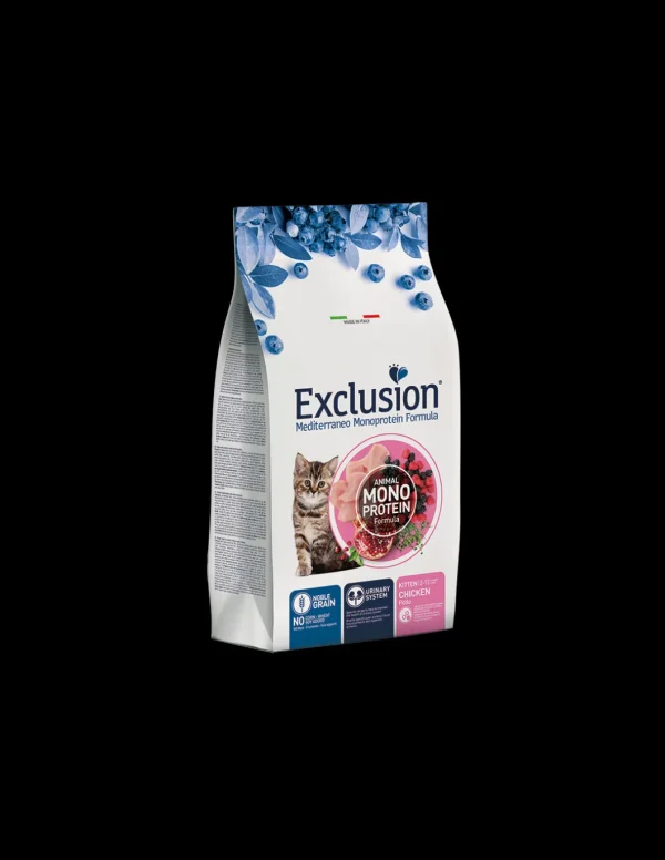 exclusion cat 300gr monoprotein noble grain kitten pollo ngckc03