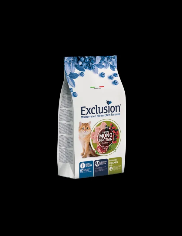 exclusion cat 1,5kg monoprotein noble grain adult sterilized pollo ngcsc01