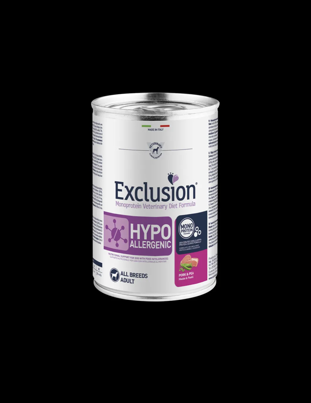 exclusion_diet_dog_gr_adu_0-5.webp exclusion diet dog 400gr adult all breeds hypoallergenic pork and pea pm37