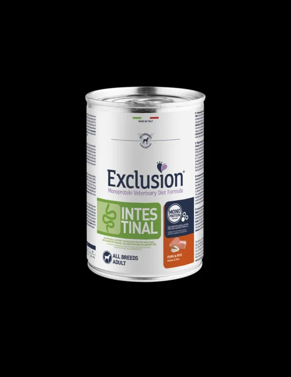 exclusion diet dog 400gr adult all breeds intestinal pork&rice ip37