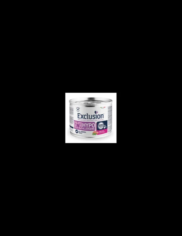 exclusion diet dog 200gr adult all breed hypoallergenic pork&pea pm20
