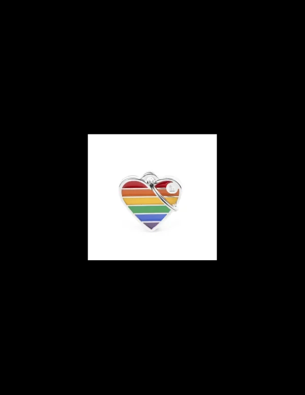 FAMILY MEDAGLIA RAINBOW COLLECTION CUORE S BH54SH