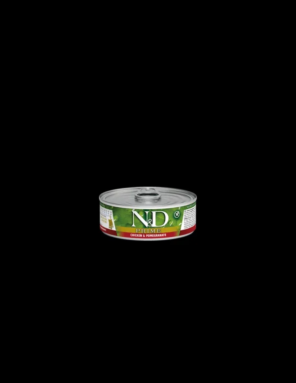 farmina cat 80gr n&d prime kitten pollo&melograno