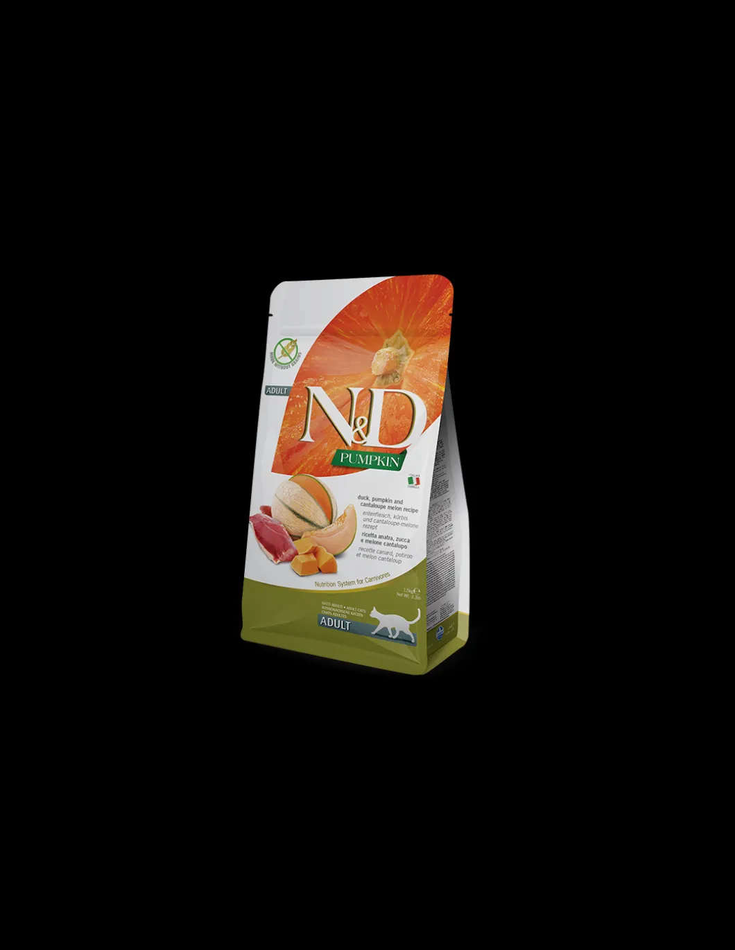 farmina_cat_kg_nampd_pump_0-4.webp farmina cat 1,5kg n&d pumpkin adult anatra, zucca e melone cantalupo grain free