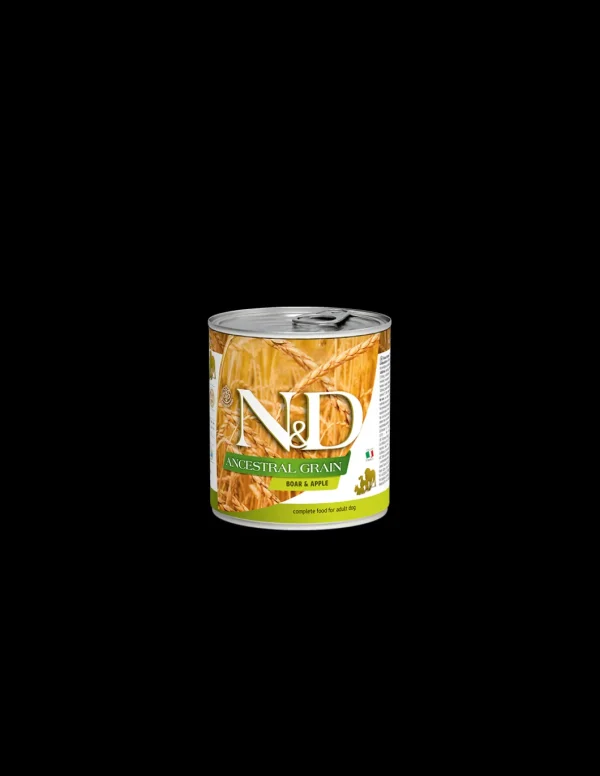 farmina dog 285gr n&d ancestral grain adult cinghiale&mela