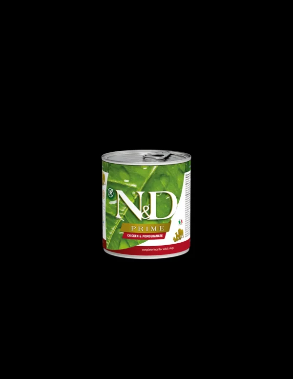 farmina dog 285gr n&d prime adult pollo&melograno