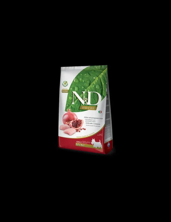 farmina dog 2,5kg n&d adult mini chicken&pomegranate grain free
