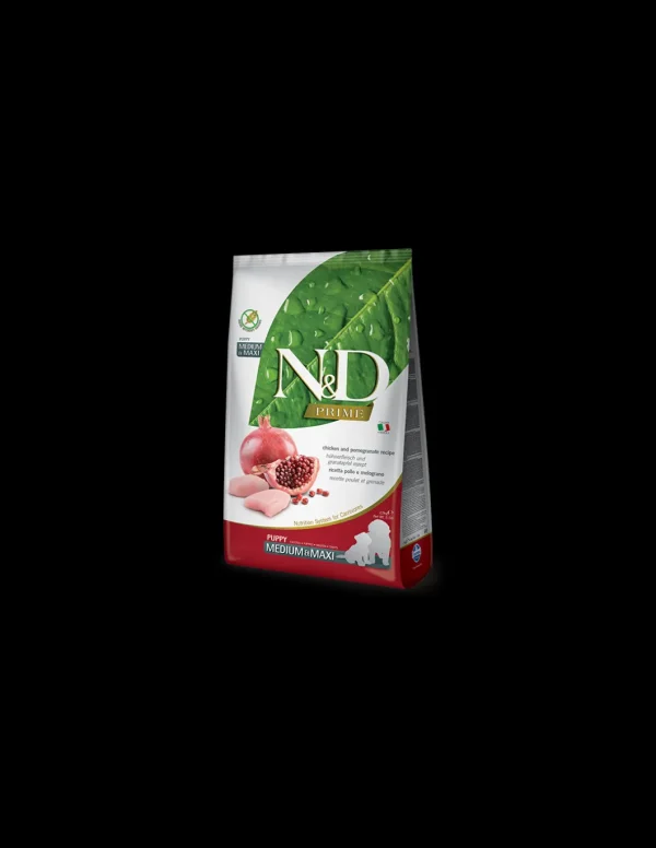 farmina dog 2,5kg n&d prime puppy medium/maxi chicken&pomegranate without grains