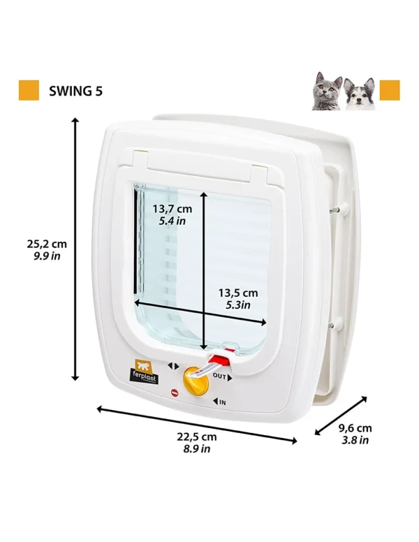 ferp dog portina swing 5 bianco 72103011