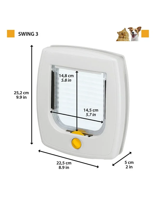 ferp dog portina swing 3 marrone 72102012
