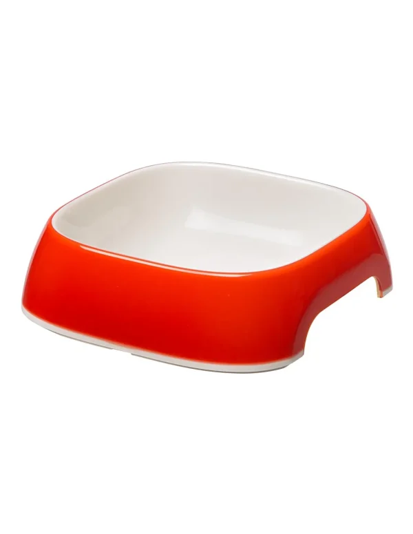 ferplast ciotola glam small rosso
