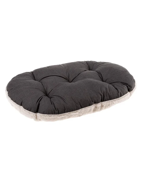 ferplast cuscino relax f 55/4 cotone/pelo marrone/beige