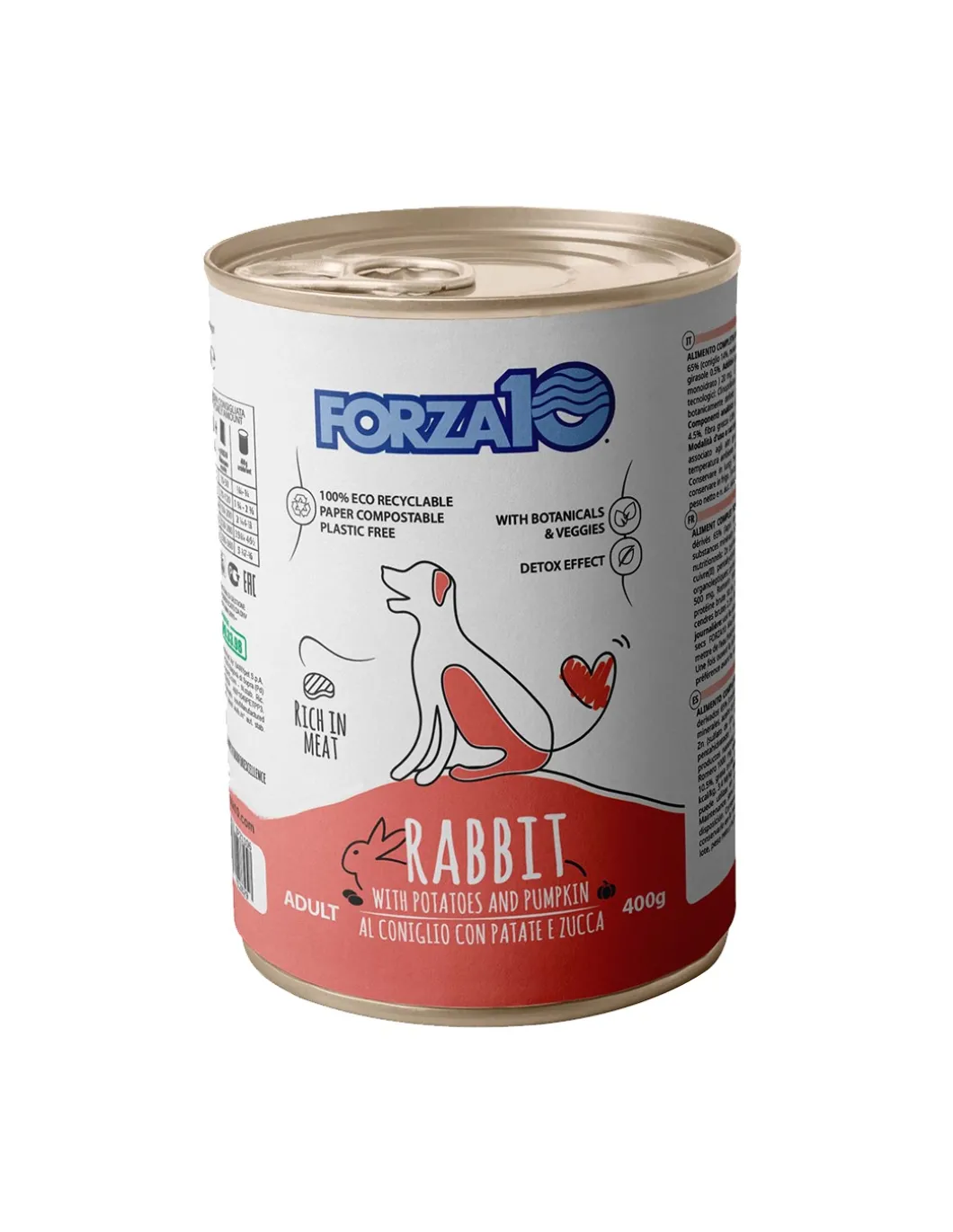 forza__dog_gr_maintenance_0-2.webp Forza 10 DOG 400GR MAINTENANCE ADULT AL CONIGLIO CON PATATE E ZUCCA 0307412
