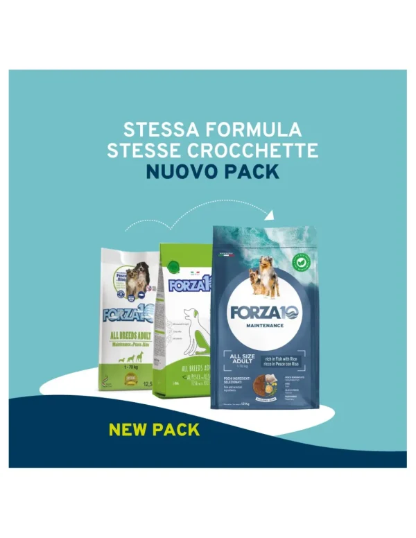 Forza 10 DOG 12KG MAINTENANCE ADULT ALL BREEDS PESCE E RISO 01150012