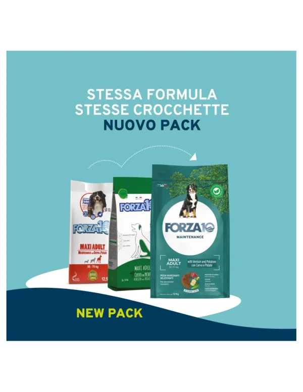 Forza 10 DOG 12KG MAINTENANCE ADULT MAXI CERVO PATATE 01140012