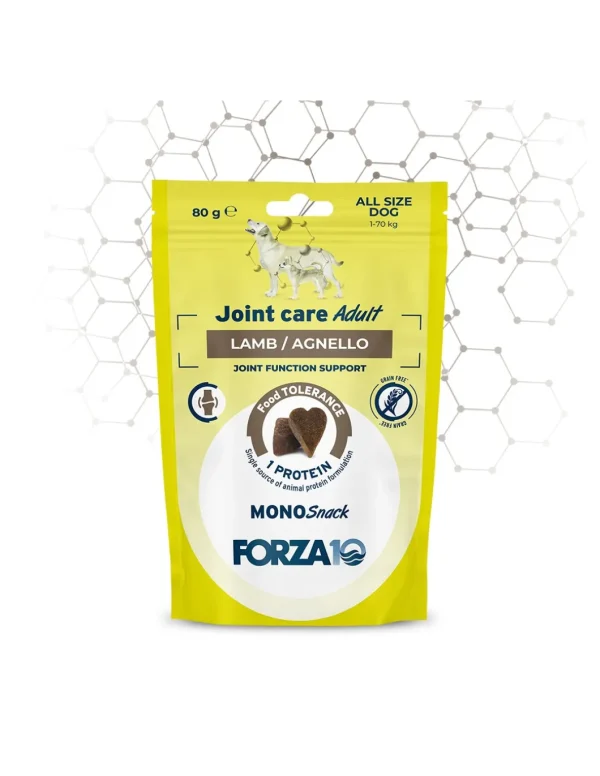 Forza 10 DOG SNACK MONOPROTEICO 80G ADULT JOINT CARE AGNELLO 05091080