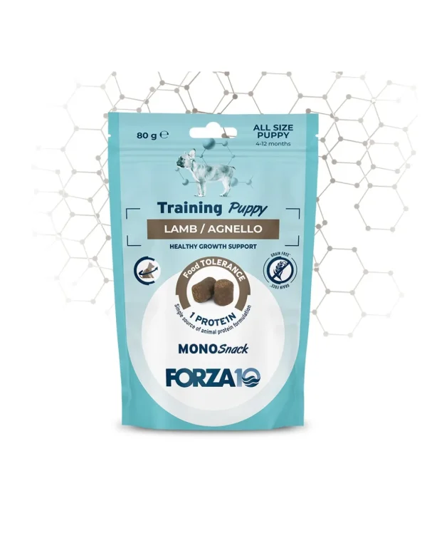 Forza 10 DOG SNACK MONOPROTEICO 80G PUPPY TRAINING AGNELLO 05031080