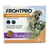 FRONTPRO CANE 25-50KG 3 COMPRESSE MASTICABILI 136MG 105682114 OFF -20%