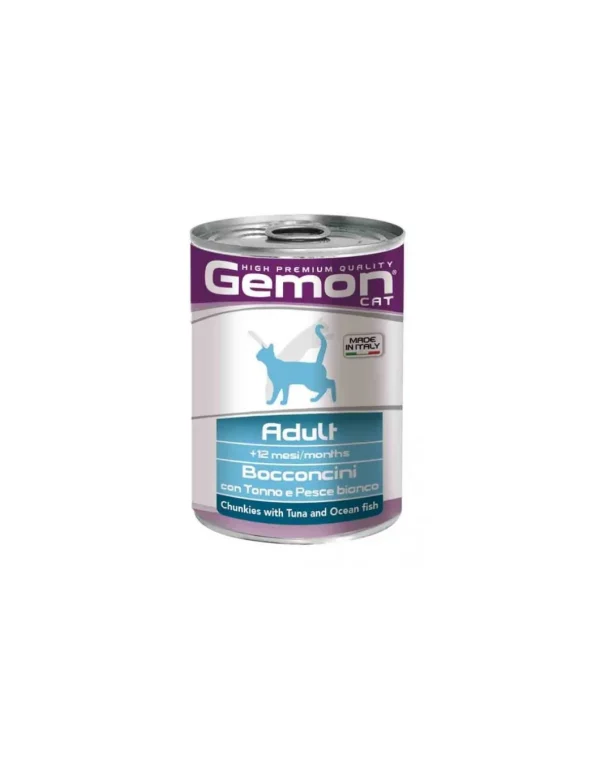 gemon cat bocconcini 415g tonno/p.bianco