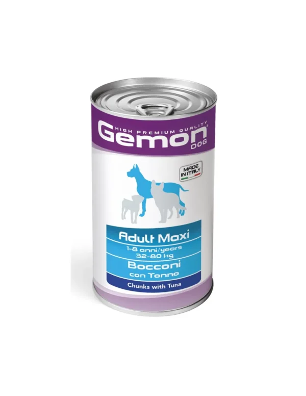 gemon dog bocconi 1260g tonno
