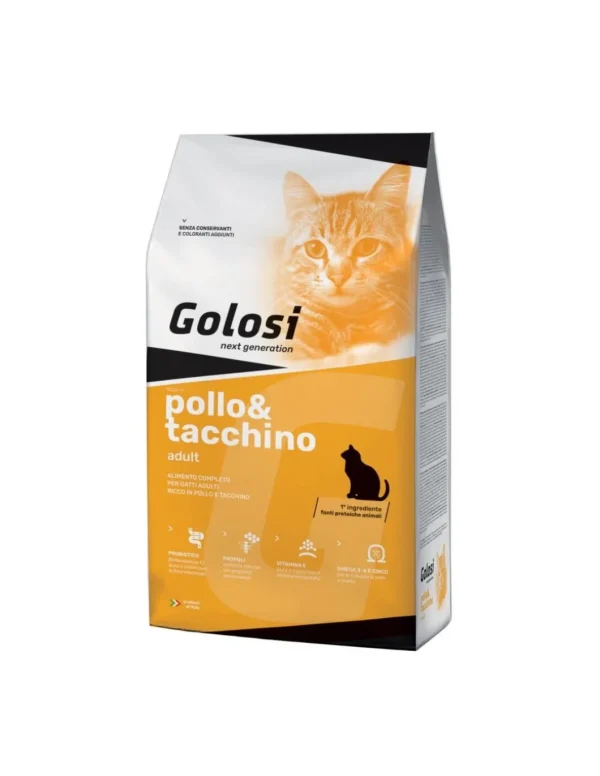 golosi cat 20kg pollo e tacchino zgd.27787 off zg