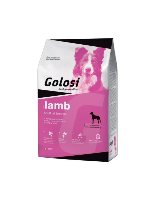 golosi dog 12kg lamb&rice all breeds zgd.27534 off zg