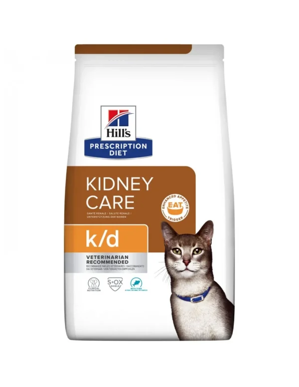 hills cat diet 400gr k/d pollo 5484w
