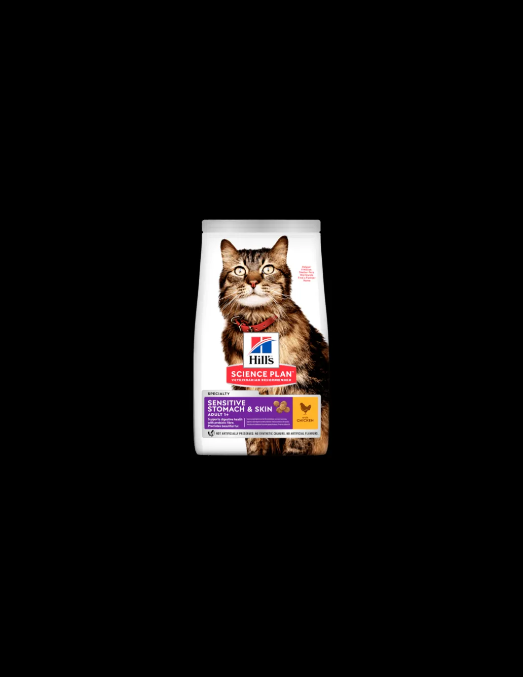 hills_cat_gr_ad_sensitive_0.webp hills cat 300gr ad sensitive stomach&skin 604074