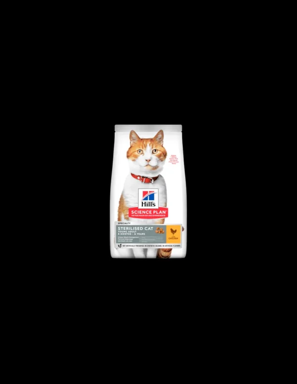 hills cat 1,5kg young sterilised adult pollo 604121