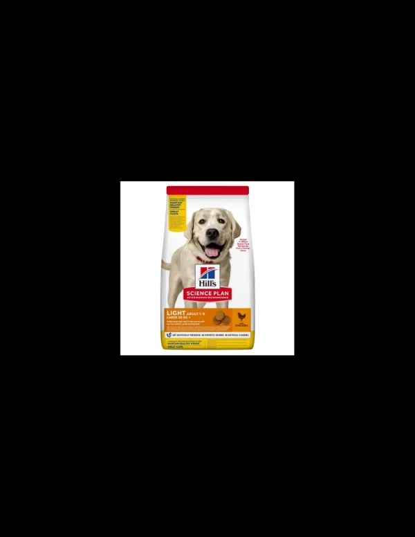 hills dog 12kg ad light large 604311