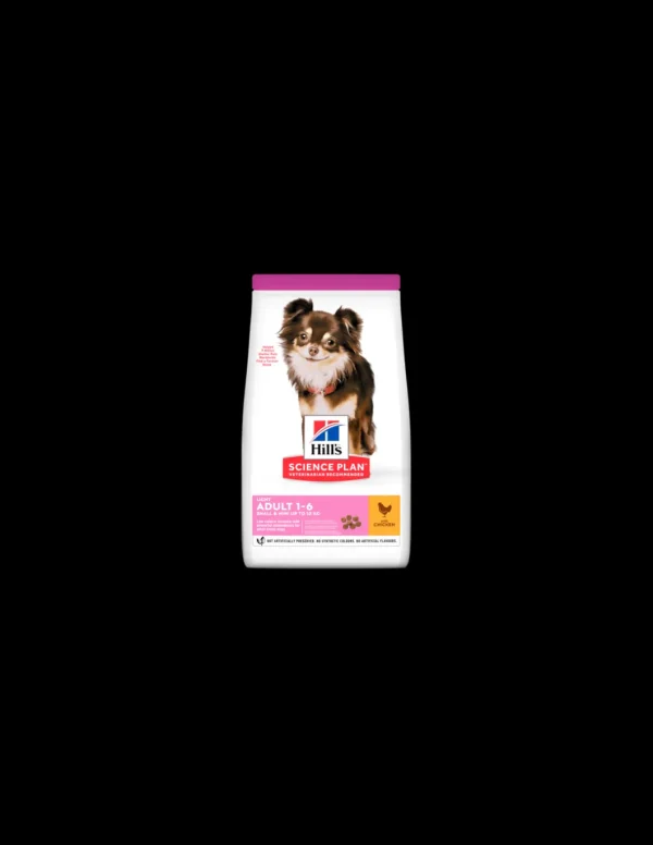 hills dog 1,5kg adult light small&mini pollo 604236