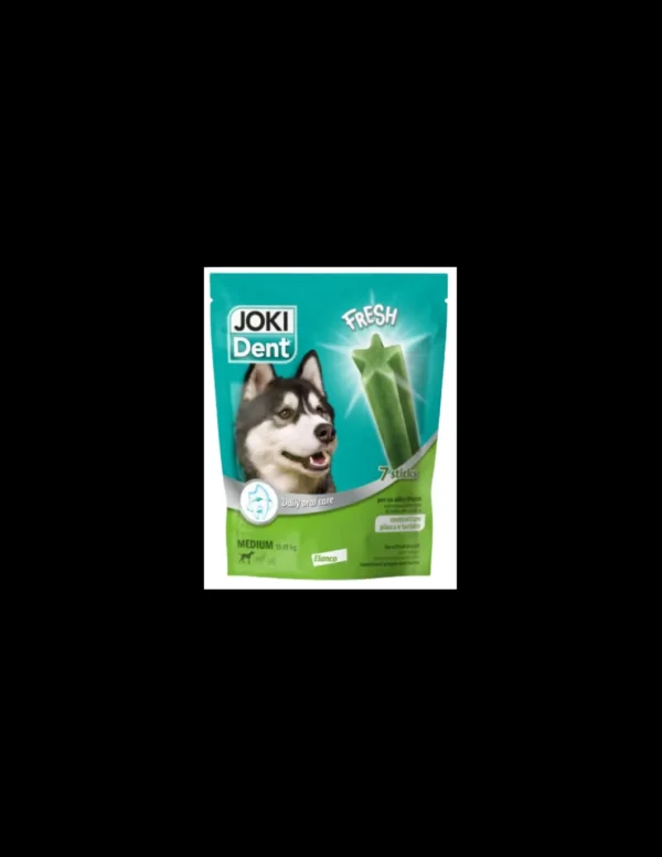 joki dog plus snack dent star bar alito fresco taglia media/grande 7 pezzi 210gr 87378284