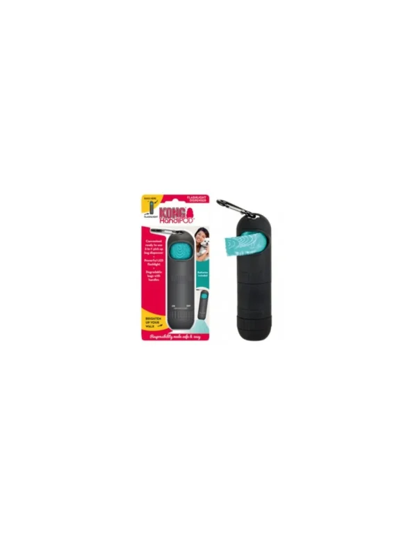 kong handipod dispenser sacchetti con torcia