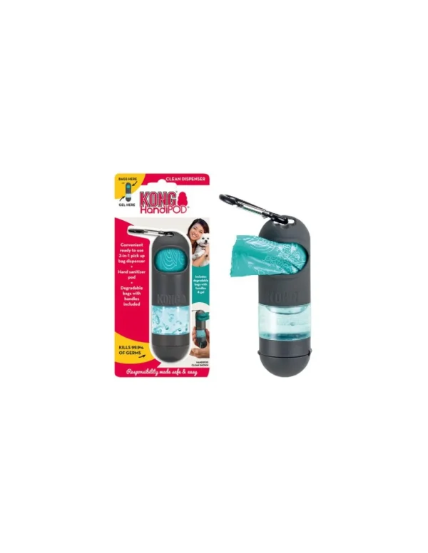 kong handipod dispenser sacchetti con igienizzante