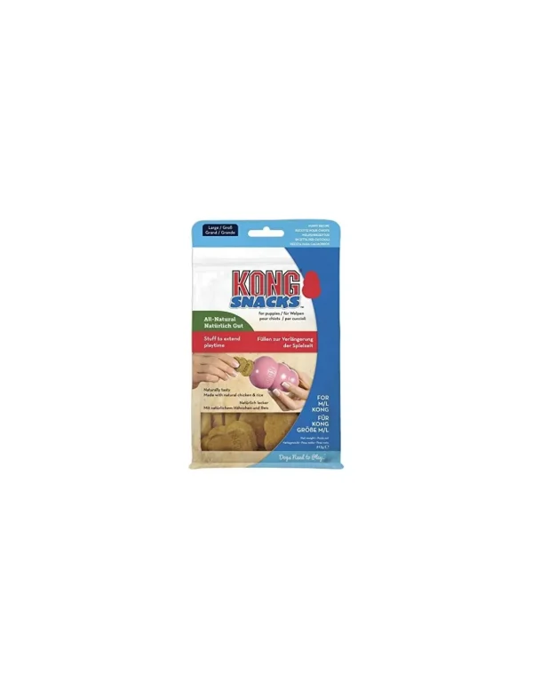 kong stuff'n snack biscuit puppy large