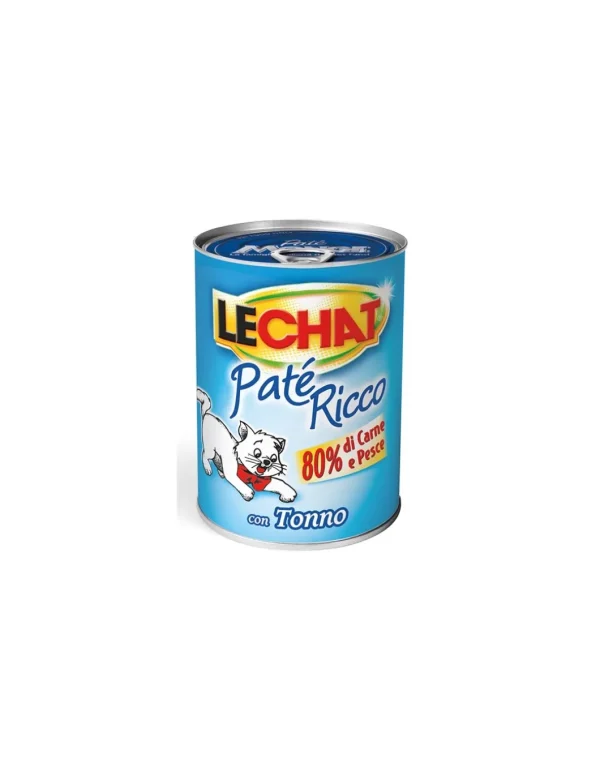 lechat cat patè ricco 400gr tonno